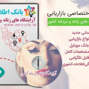 اطلاعات آرایشگاه های زنانه و مردانه